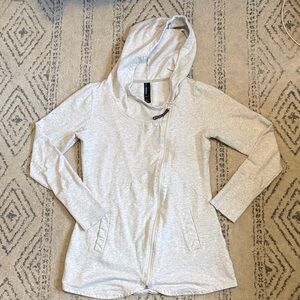 Mondetta Heather Gray Zip-Up Jacket